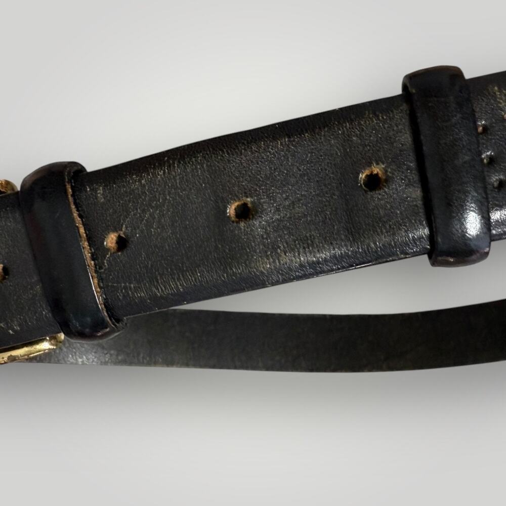 Claudio Orciani Black Leather Belt - Picture 13 of 16